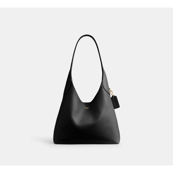 Coach Brooklyn Shoulder Bag 28cm - Black - Picture 1 of 6
